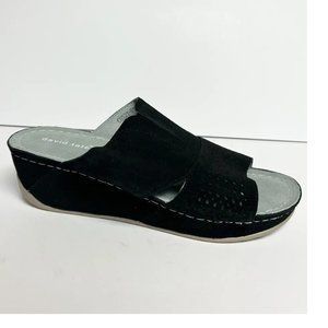 David Tate Womens Twinkle Sandal Black Size 10 M